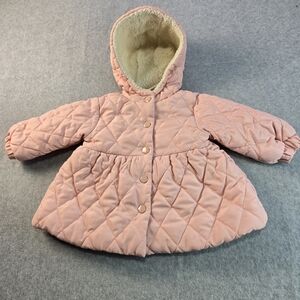 Cozy Pink Quilted Kids Puffer Jacket